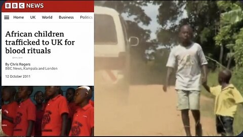 🚨 400 children abducted and trafficked to the UK used in "blood rituals and sacrifices."