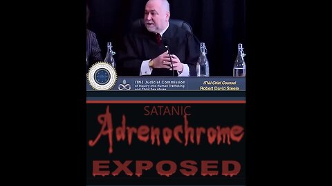 Robert D. Steele about organ harvesting, satanic ritualistic murder, PizzaGate & Adrenochrome