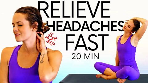 Pain Relief Stretches for Migraines & Tension Headaches | Chelsey Jones