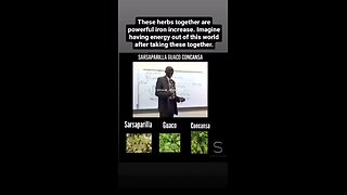 Dr Sebi explains 3 Herbs