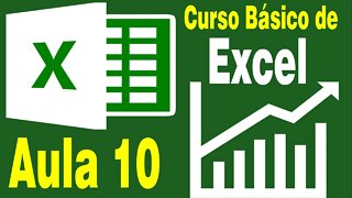 Curso de Excel Básico- Aula 10 Operações Básicas Part 2