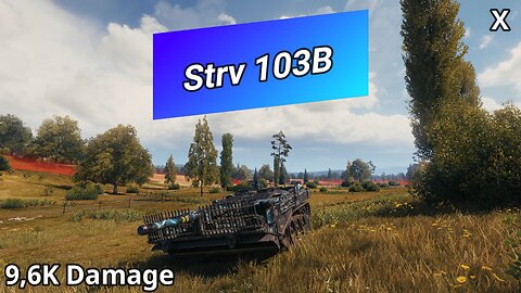 Strv 103B (9,6K Damage) | World of Tanks