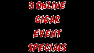 3 BRANDS! EXCLUSIVE FREE CIGARS!