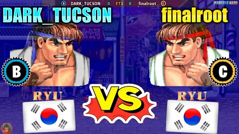Street Fighter II': Champion Edition (DARK_TUCSON Vs. finalroot) [South Korea Vs. South Korea]