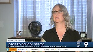 Children dealing with anxiety as they head back to school