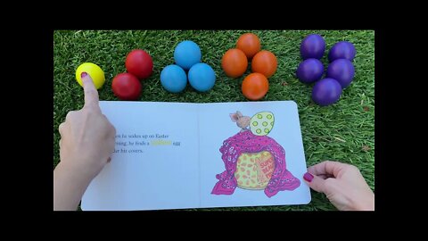 LEARN COLORS COUNTING SURPRISE EGGS HAPPY EASTER MOUSE READ ALOUD STORYTIME EDUCATIONAL KIDS