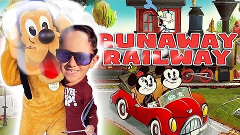 Disneyland’s New Mickey & Minnie's Runaway Railway - Full Ride Experience