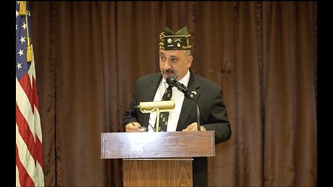 LTC Sargis Sangari USA (Ret): Veterans Day 2022 AMVET Speech, New Paradigms w/Sargis Sangari EP 131