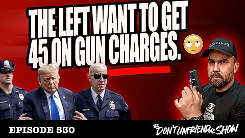 🚨 The Left Are Lying About Donald Trump Gun Charges.