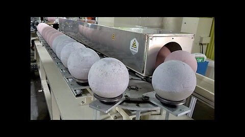 Bowling ball making process