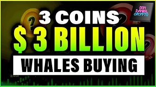 WHY Crypto Whales Are Buying These 3 Altcoins!!! 👀