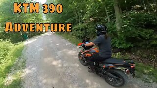 Krista test rides a KTM 390 Adventure! (New Adventure Rider)