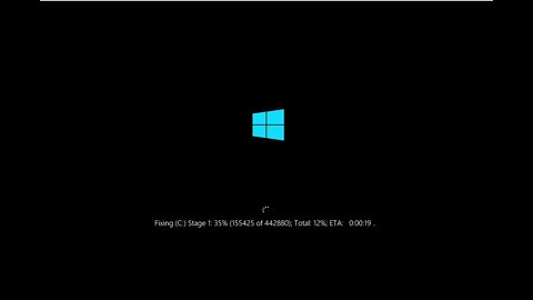 Falha no sistema de ficheiros NTFS do Windows 10 - Exemplo