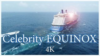 Celebrity Equinox Departs Port Everglades - 4K