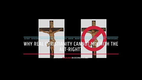 Why Real Christianity Cannot Mix With The Alt-Right