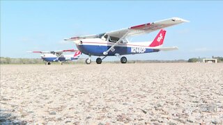 Students get opportunity to fly planes alongside instructors in Tampa