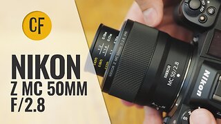 Nikon Z MC 50mm f/2.8 lens review with samples