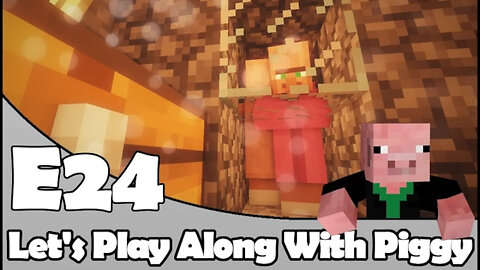 Minecraft - Staring Me Down - Let's Play Along With Piggy Episode 24 [Season 2]
