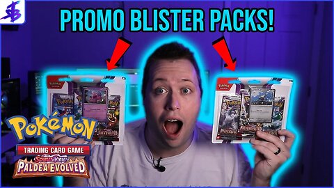 Pokemon Paldea Evolved Promo Blister Pack Opening