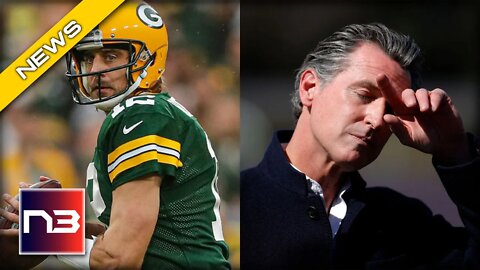 Aaron Rodgers Drops TRUTH BOMB on Gavin Newsom