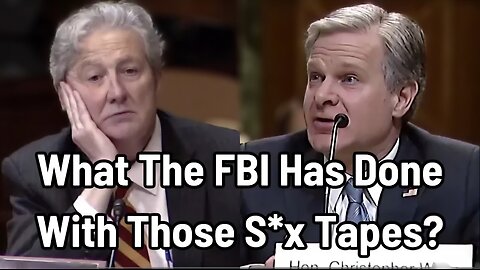 FBI's Wray Starts Shaking After Sen. Kennedy Demands Jeffrey Epstein's "Blackmail Tapes"