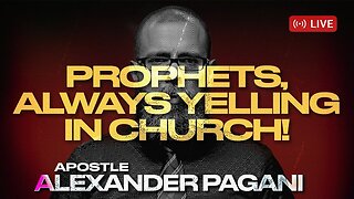 Prophets, Aren’t Always Yelling At The Church!