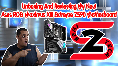Unboxing and Installing My New Asus ROG Maximus XIII Extreme WiFi 6E Z590 Motherboard