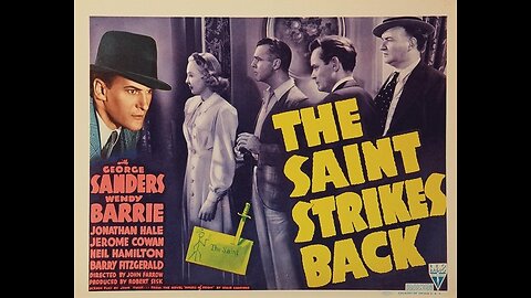 The Saint Strikes Back (1939) | Directed by John Farrow