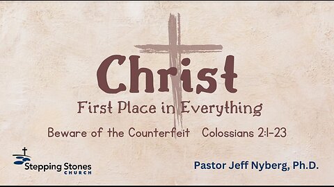 Christ: Beware of the Counterfeit