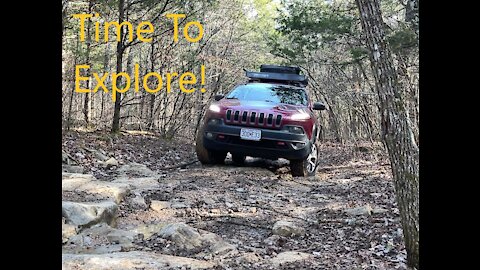 Exploring Trails in the Mark Twain National Forrest; Cherokee KL Trailhawk