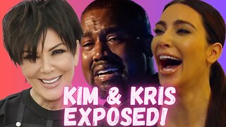 Kanye West Expose Kim & Kris! They Treated Ye Like A Boy & Didn’t Want His Extended Family Around!
