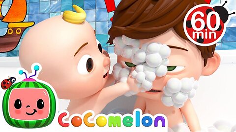 Bath Song | Wash My Hair Do Do Do | CoComelon Nursery Rhymes & Kids Songs #cocomelon