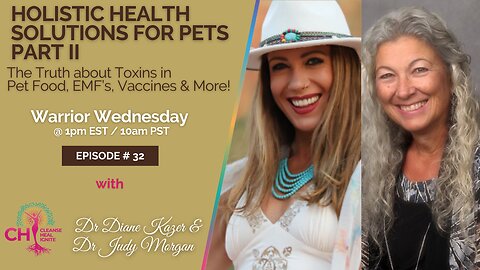 HOLISTIC HEALTH SOLUTIONS FOR PETS II: The Truth about Toxins in Pet Food, EMF’s, Vaccines & More!