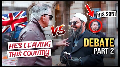 Grand Finale 🔥 Atheist Escapes mid Debate vs Shaykh Uthman❗#UK #India #indian