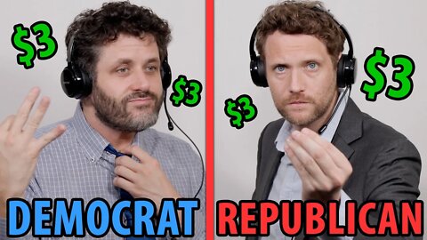 Democrat vs Republican Fundraising