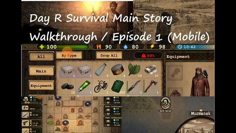 Day R Survival Main Story Walkthrough / Episode 1 (Mobile)