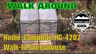 Walk Around : Home-Complete Walk-In Green House