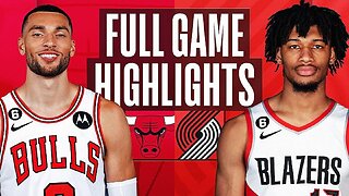 Chicago Bulls vs. Portland Trail Blazers Full Game Highlights | Mar 24 | 2022-2023 NBA Season