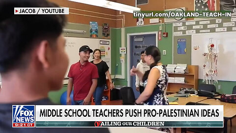 Middle School Teachers In Hot Water For Pushing Pro-Palestinian Ideas