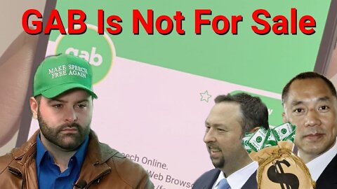 Andrew Torba || GAB Is Not For Sale