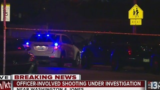 Person shot by Las Vegas police near Jones, Washington