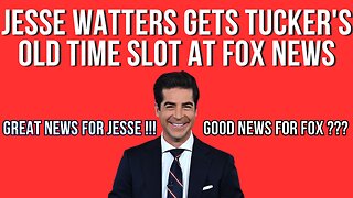 Jesse Watters Get's Tucker's Old Time Slot At Fox News !!!