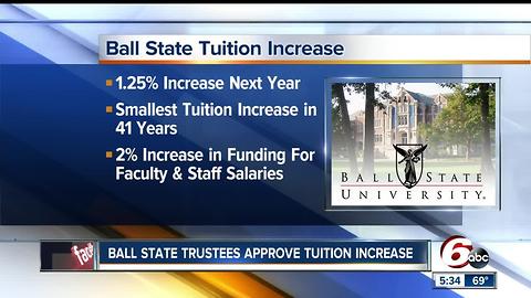 Indiana University, Ball State approve tuition increases