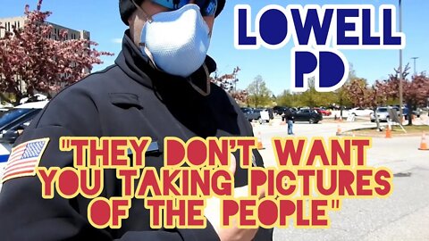 TRIGGERED Employees Get Cops!!! "Read The Sign, NO PICTURES OR VIDEO!!!". Lowell Police. Test Site.