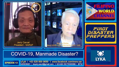 COVID-19, Manmade Disaster? - PINOY DISASTER PREPPERS EP#13