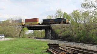 CSX Q137 Intermodal Train from Lodi, Ohio April 23, 2021