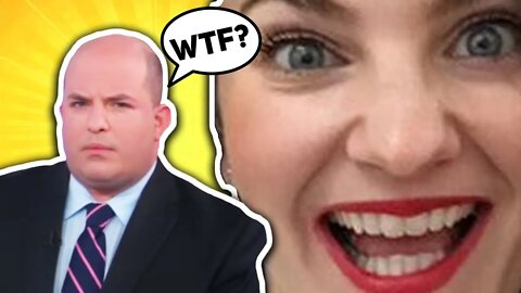 LOL: Even Brian Stelter Knows She's Lying 😆😆
