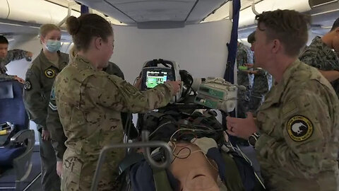 Five nations perform multi-Lateral Aeromedical Evacuation training during Mobility Guardian 23