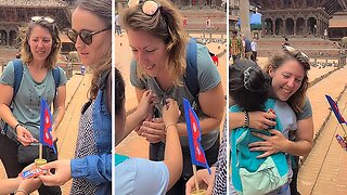Tourists get incredible welcome to Nepal