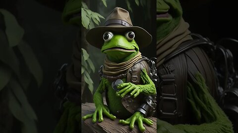 Kermit the Frog as Indiana Jones #funny #shorts